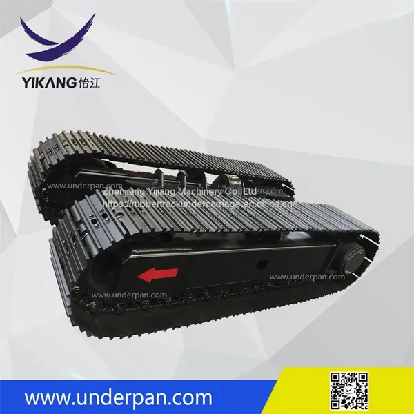 Hot Sales 5-60 Tons High Quality Steel Track Undercarriage for Construction Engineering Machinery Crawler Chassis