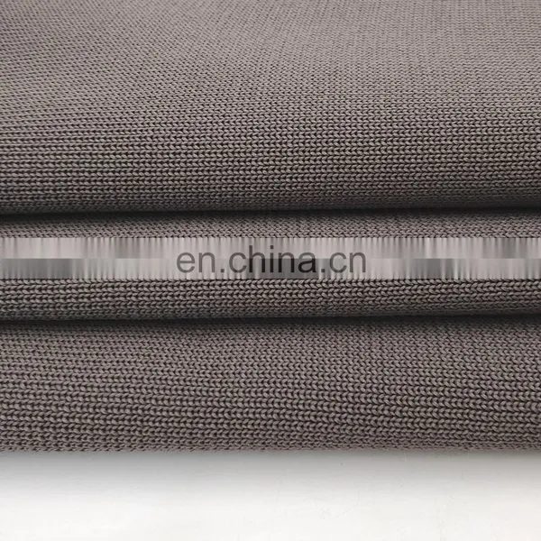 China Manufacturer Fashion Circular Custom Ribbing Sweater Solid Rib Knit Fabric photo-3