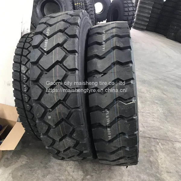 All Steel 1400R25 Wide Body Dump Truck Tires 14.00R25 Mine Dump Truck Construction Machinery Tires photo-2