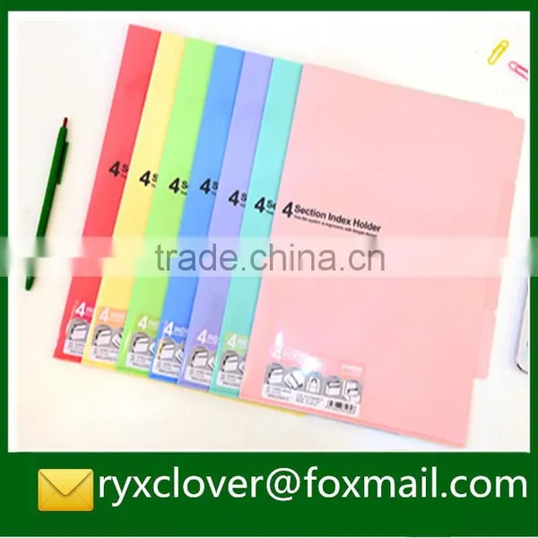 Colorful Sheet Protector L Shape Plastic File Sleeve Quality Choice photo-2