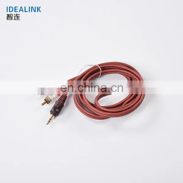 Factory Supply 3.5mm Male to Male 2RCA Audio Video Cable for DVD Player/HDTV photo-4
