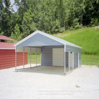 Easy Installation Prefabricated Stainless Steel Structure Garage Building photo-3
