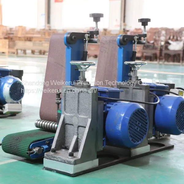 A Well Made Industrial Grade Fully Automatic Flat Polishing Belt Grinder Machine photo-2