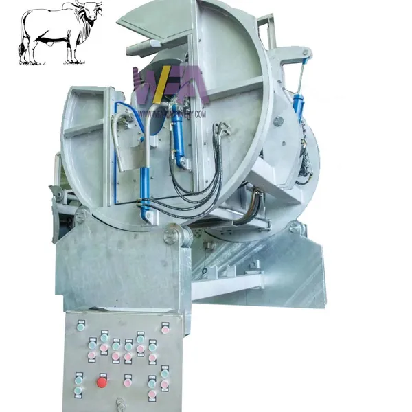 Religious Methods Cow Cattle Slaughterhouse Price Of Cow Halal Muslim Slaughter Box For Beef Plant Killing Machine photo-4
