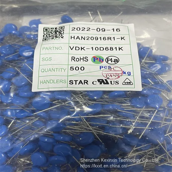 MOV-10D681K Bourns Varistors 150pF 680volts 10% photo-2