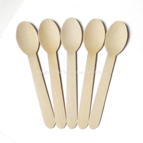 Heavy Duty Biodegradable Compostable Wooden Cutlery Set Forks, Knives And Spoons. (1000/Case) photo-3