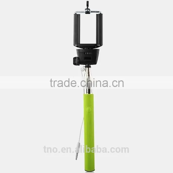 2015 New Product Monopod Selfie Stick With Cable for Mobile Phone photo-4