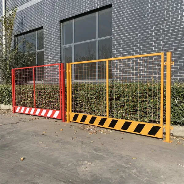 Manufacturer of movable temporary fence for construction site elevator wellhead edge protection fence