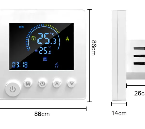 Graffiti smart WiFi ground heating temperature controller(wechat:13510231336)