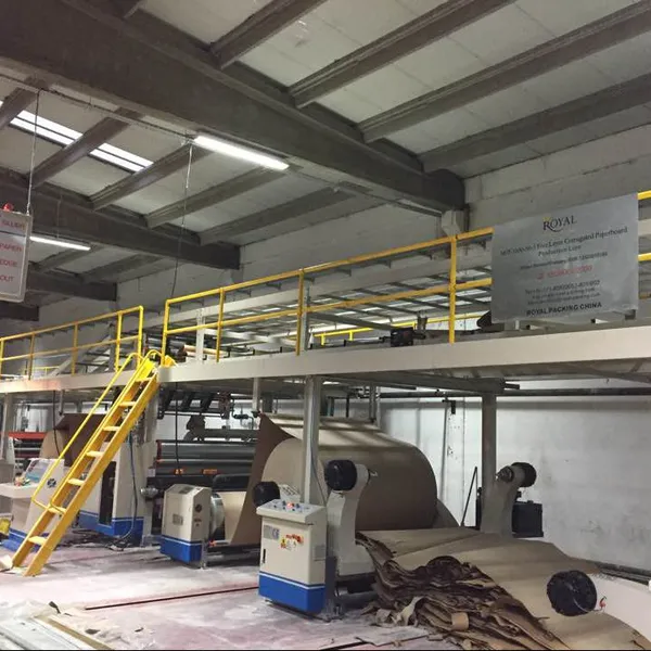 End-to-End 5 Ply Corrugated Board Production Line photo-2