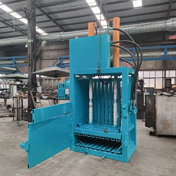 Vertical Hydraulic Baler Waste Cardboard Vertical Baler Textiles Hydraulic Baler for Recycling Centers photo-4