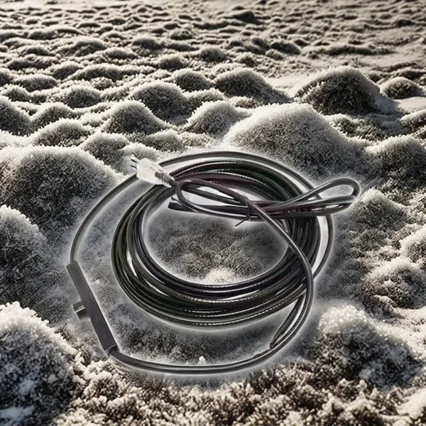Defrost Roof Heating Cable Thermostat Controlled Heating Cable With Thermostat Control photo-6
