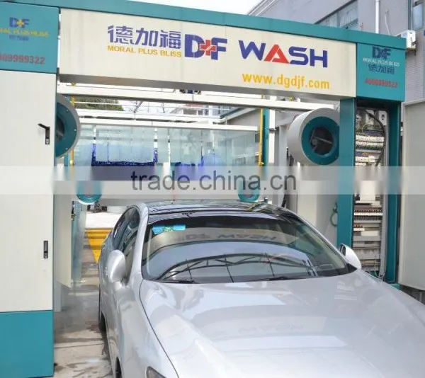 Car Wash Tunnel 9Brushes/Tunnel Car Wash 9Brushes PE-T9 40000USD Automatic Up Down Drying System photo-6