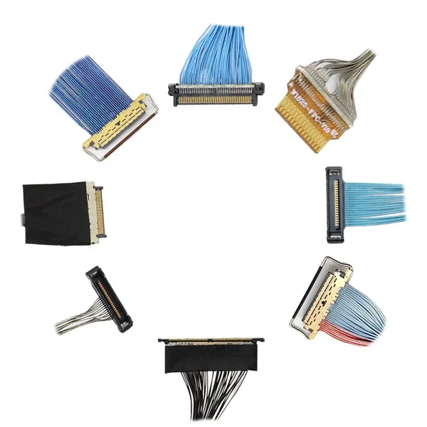 42AWG Коаксиальный кабель, проводная подвеска, микро-коаксиальный кабель для камеры (IP CAM) СОЕДИНИТЕЛЬ HRS DF36 30P/40P