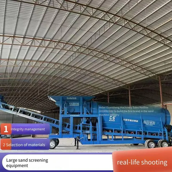Recommendations of Manufacturers of Chaoyang Sand Screening Machines. a Large-scale Drum Screening Production Manufacturer of River Dredging Sand Screening Machines