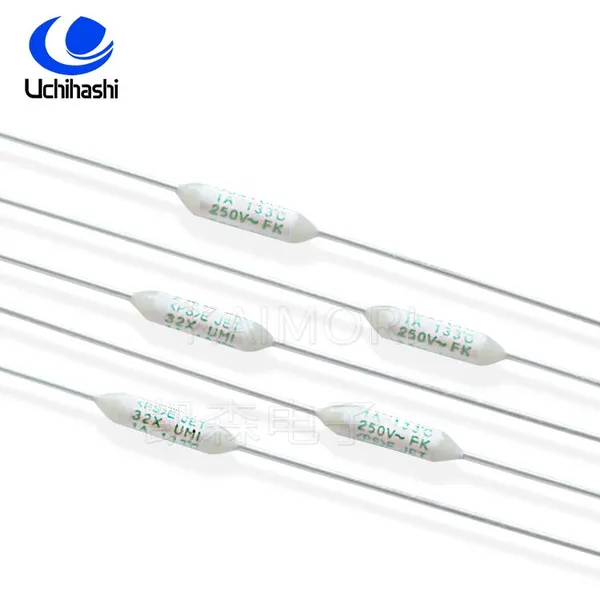 Original UCHIHASHI 32X Thermal Fuse AC250V 1A 133°C Long-Term Stock