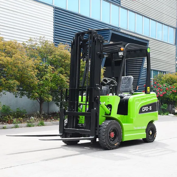 Forklift Electric Small New Fork Lift Battery Lithium Electric Forklift Farm Mini 1.5ton Electric Forklift photo-3