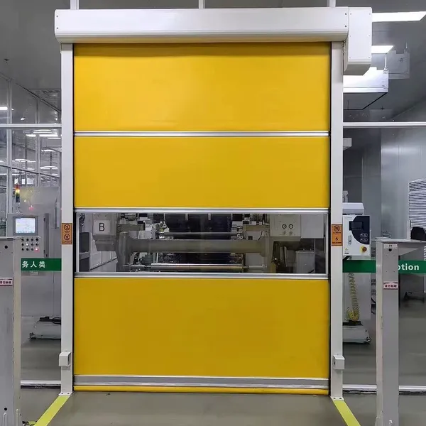Roll Up Fast Door Fabric/ Industrial Roller Shutter High Speed Door CE Approved/High Speed Door