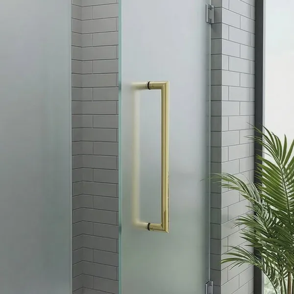 Glass Door Pull Handle for Healthcare Facilities