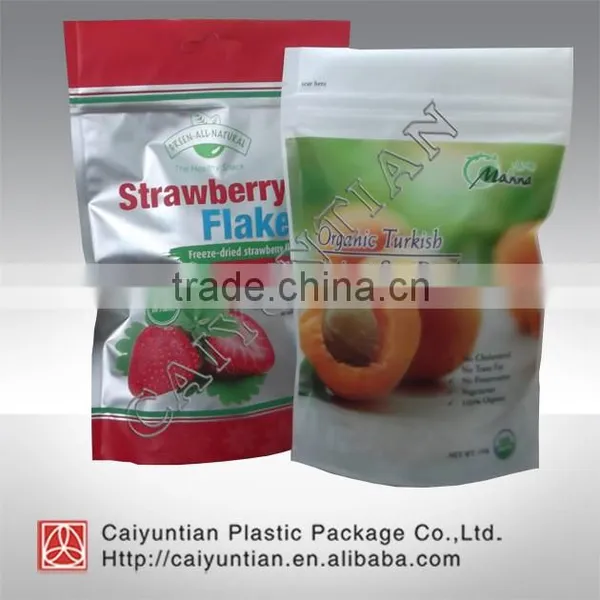 Laminated Customized Dried Fruit Packaging Plastic Bag,stand up Resealable Heat Seal Dried Fruit Plastic Bag photo-3