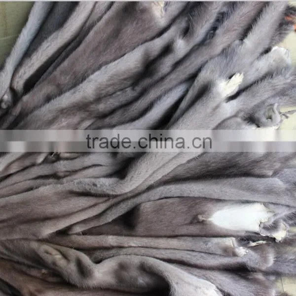 Factory Direct Selling Wholepiece oF Mink Fur Pelt Skin for Garment photo-2