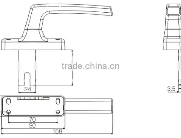 Window Handle JW9009 photo-2