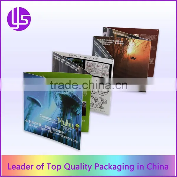 Custom Luxury Advertising Cheap Business A4 Matte Laminate Company Product 157G Art Paper Brochure Printing Service Quality Choice