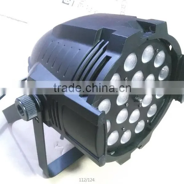 DJ Light Rgbw 4in1 Quad Color LED Par Light 18x12w Dmx Stage Lighting photo-4