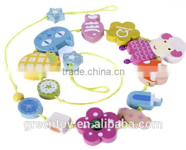 Baby Crafts Wooden Beads Decoration