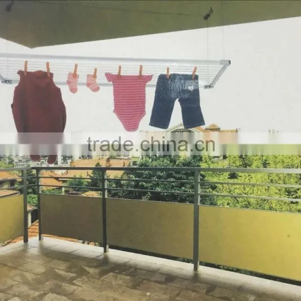 Balcony Ceiling Clothes Dryer Rack photo-2