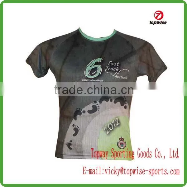 Short Sleeves Running Wear/running Shirt/running Clothing photo-2