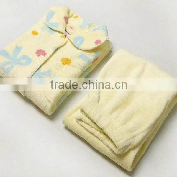 Girl's Warm Coral Fleece Pajama photo-6
