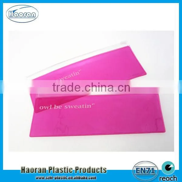Plastic Travel Zipper Slide Pouch, PVC Zip Lock Pouch photo-2
