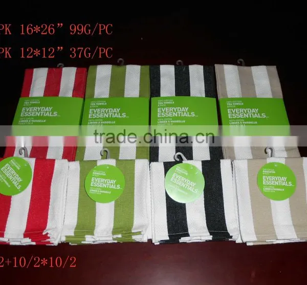 Cotton Yarn Dyed Tea Towel photo-2