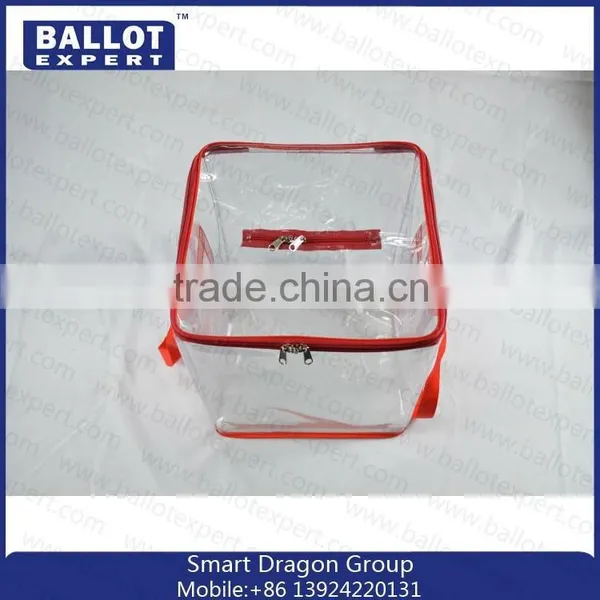 Custom Made Plastic Storage Boxes/ Clear Pvc Ballot Box photo-6