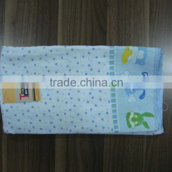 China Supplier 100% Cotton Printing Soft Baby Napkin.diaper photo-3