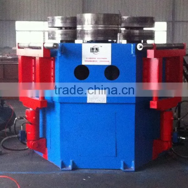 W24YPC-140 Fully Hydraulic Drive Roll Pipe Machine China photo-2