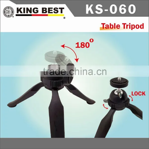 KING BEST Online Shopping 1/4" Portable Mini Desk Tripod Flexible Cell Phone Tripod Tripod Stand