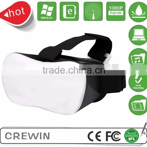 3D VR Virtual Reality Headset 3D Glasses Adjust Distance Cardboard VR BOX With Controller for Smartphones