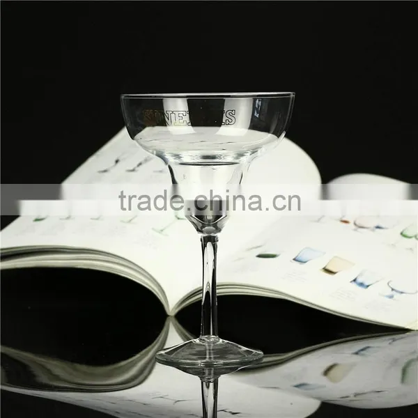 Hot Sale! Shanxi Sunyo Crystal Margarita Glass With Long Stem photo-3
