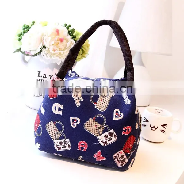 2015 Hot Sale Good Quality Young Ladies Canvas Bags photo-2