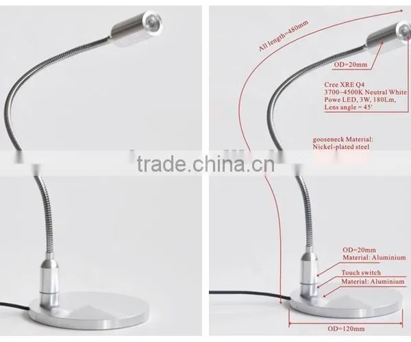 The Hottest Led Reading Bed Light With LED Bubles and Lamp Switch photo-5