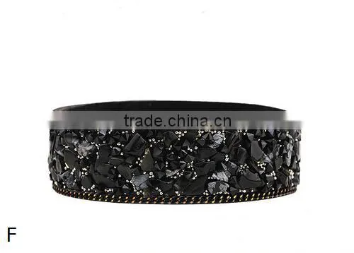 New Arrival Trendy Natural Stone Bracelet Leather Bracelet Customized/ photo-6