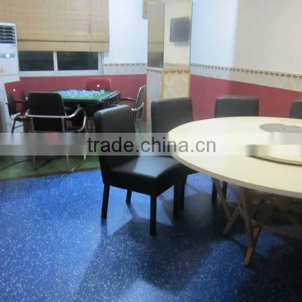 Resilient Rubber Tile Commercial Floor