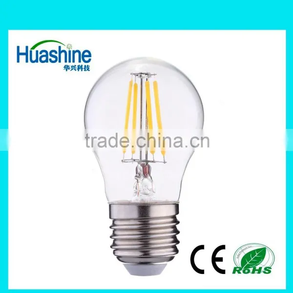 2016 High Lumen G45 E27 Filament G45-2 2W Led Dimmbar E27 Lighting Led Led Filament Bulb photo-2