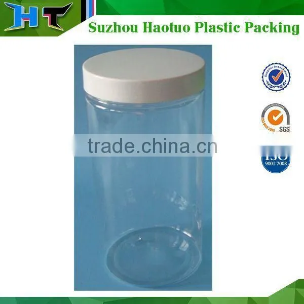 1000ml 33oz Food Grade PET Plastic Jar