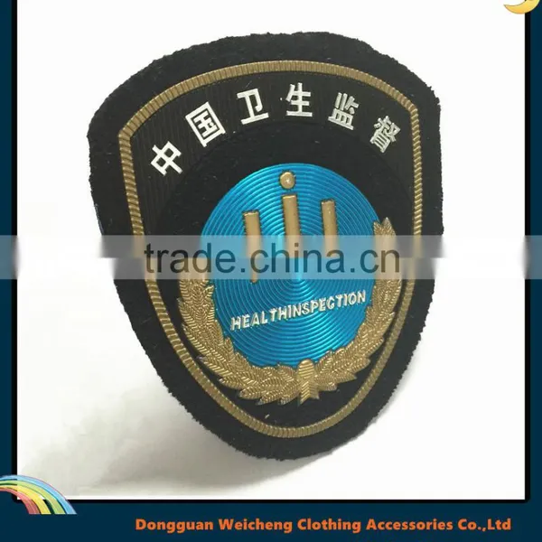 2016 Embossed Custom Logo Military 3d Soft Pvc Patch Made in China,custom Anchor Navy Rank Embossed Rubber Hook and Loop Patch photo-2