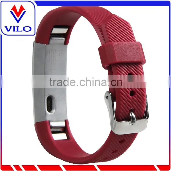 Replacement Strap For Fitbit Alta, TPU+TPE Classic Wristband Strap Bracelet With Secure Fasterners Metal Clasps For Fitbit Alta photo-2