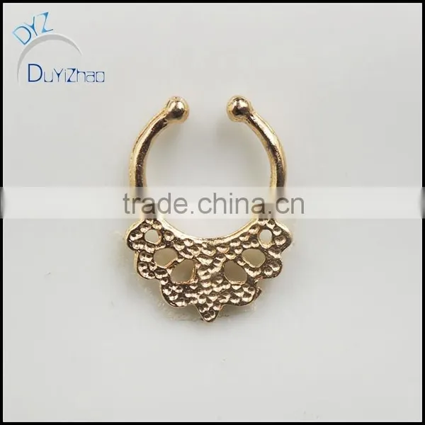Fashion Septum Clicker Nose Ring Body Piercing photo-3