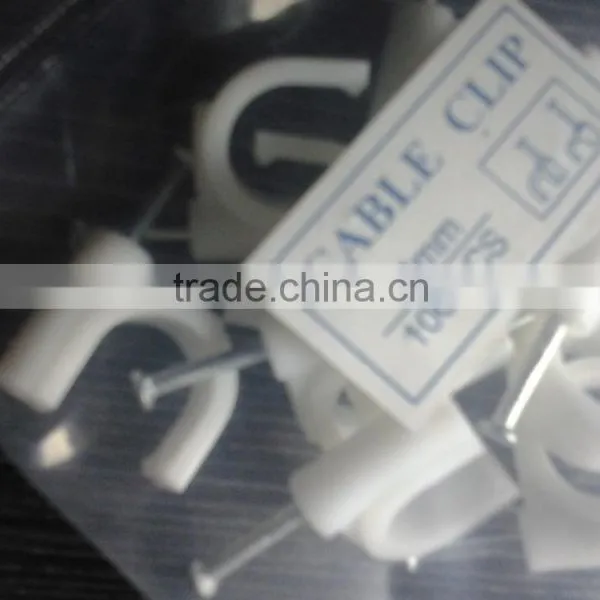 Supply Round Nail Cable Clip 28mm With the Best Price photo-3